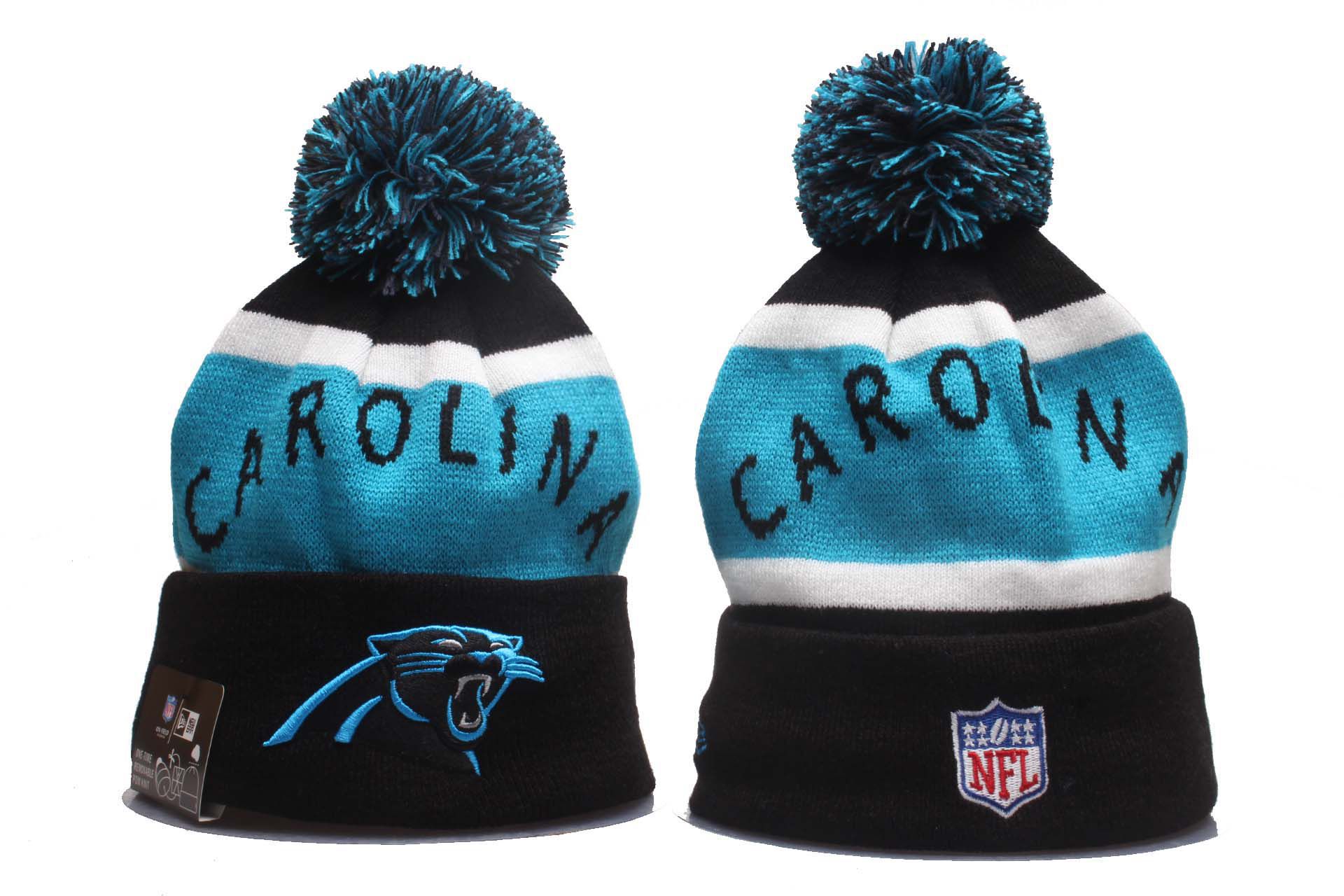 2023 NFL Carolina Panthers beanies ypmy2->carolina panthers->NFL Jersey